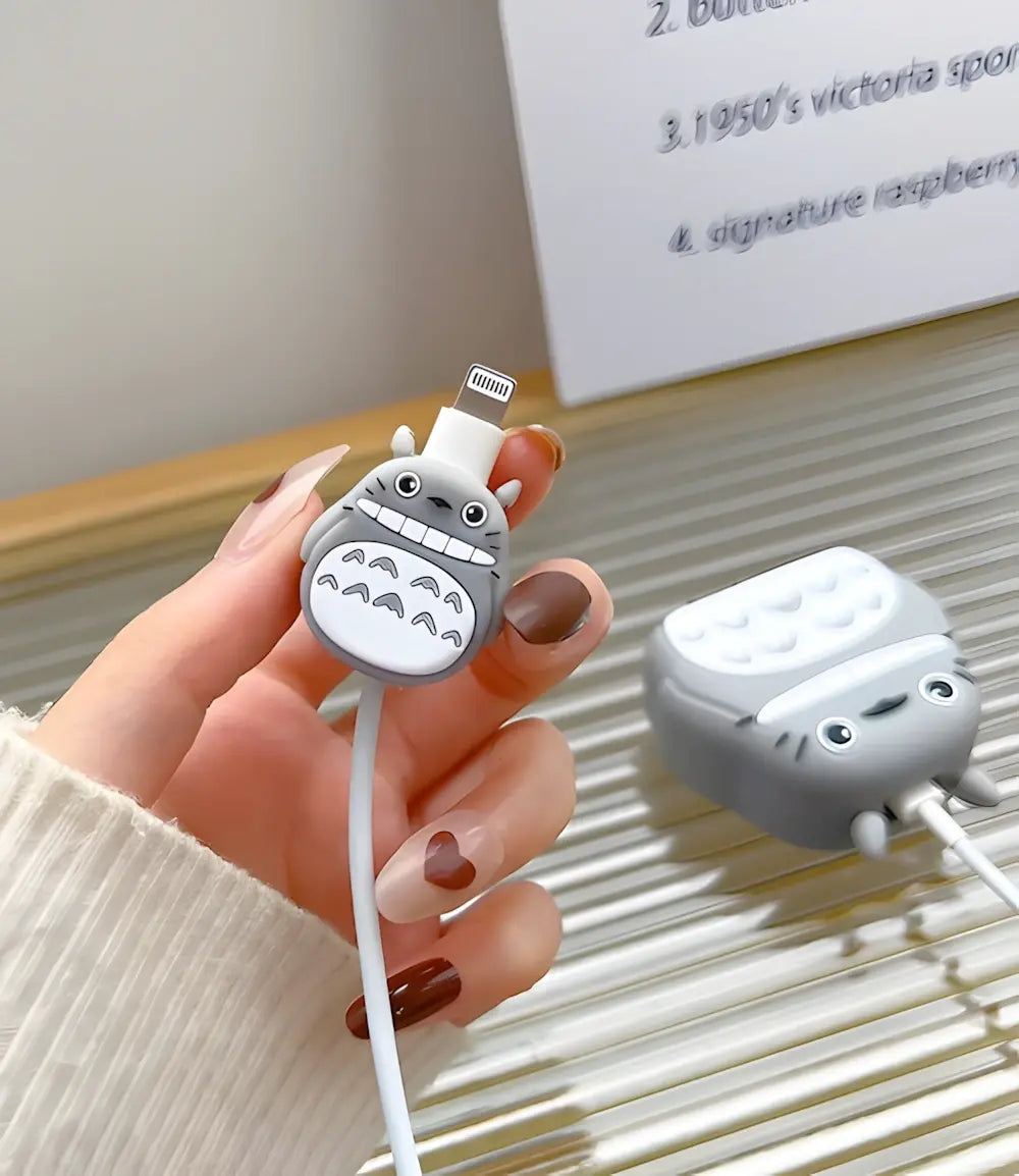 Cute Cat Charger Case & Cable Protector (18W/20W)