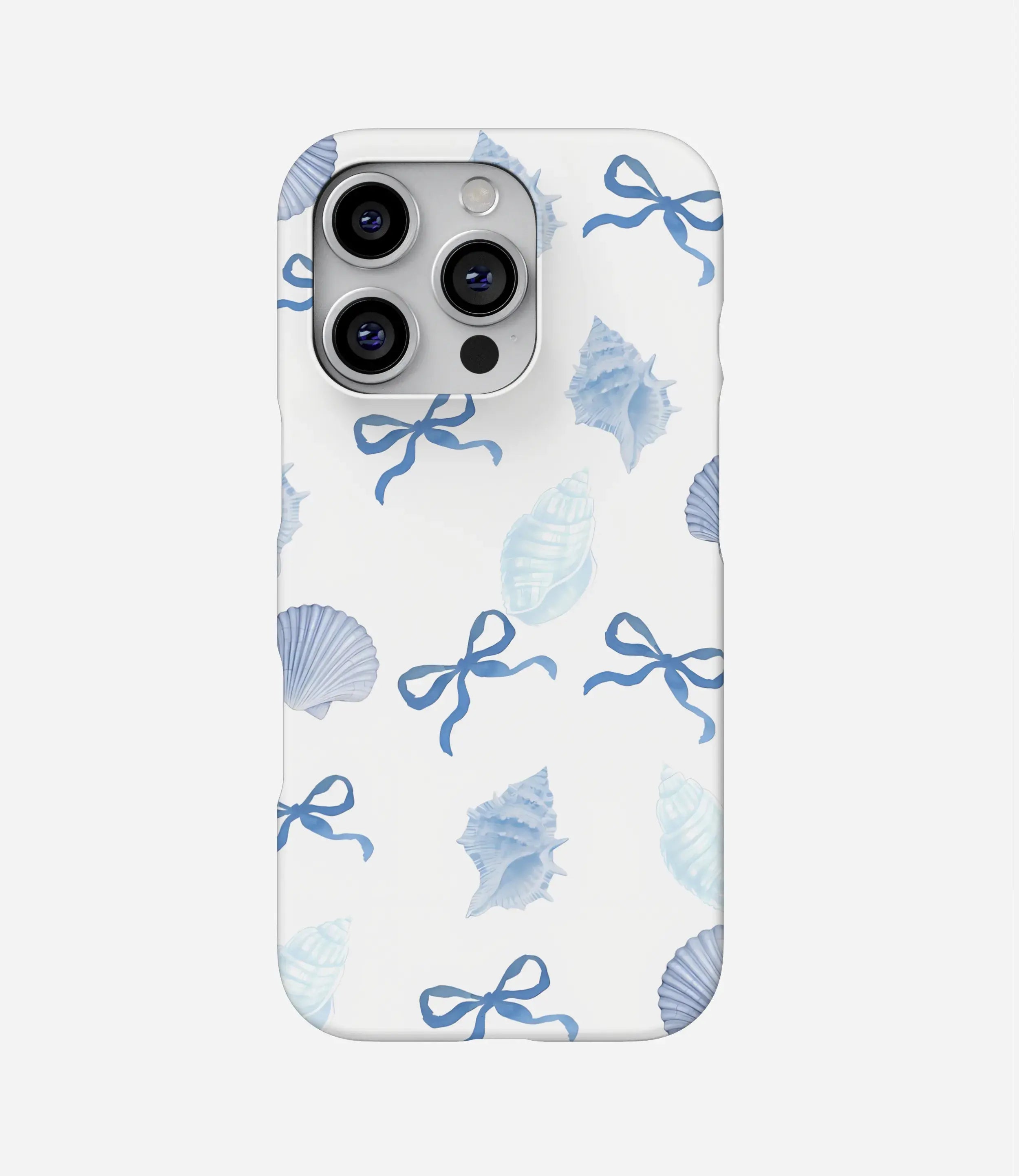 Ocean Ribbon Shells Hard Case