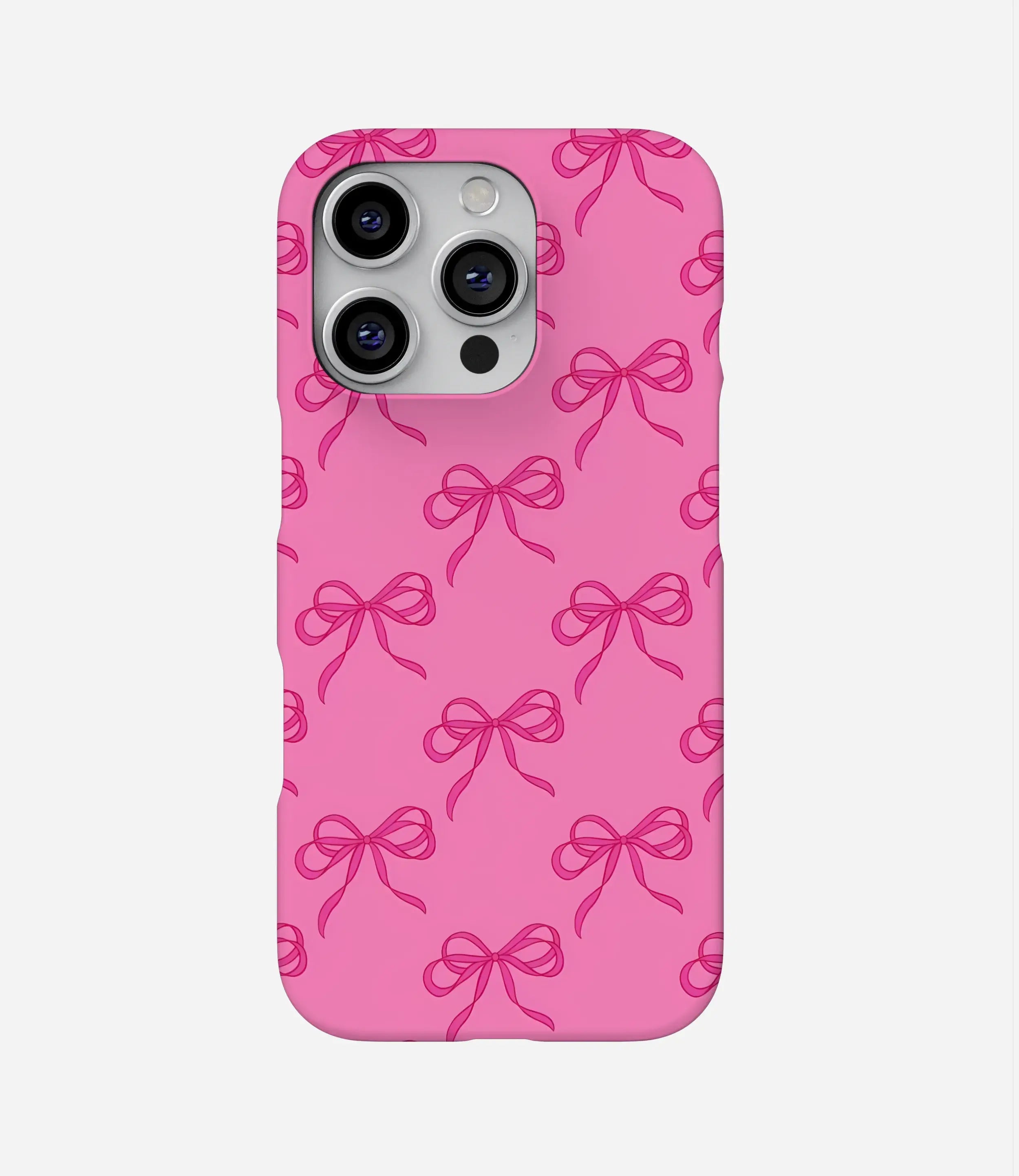 Pink Bow Aesthetic Hard Case