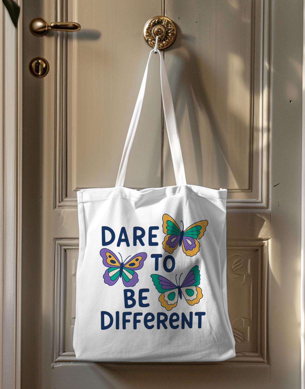 Date to Be Different Tote Bag