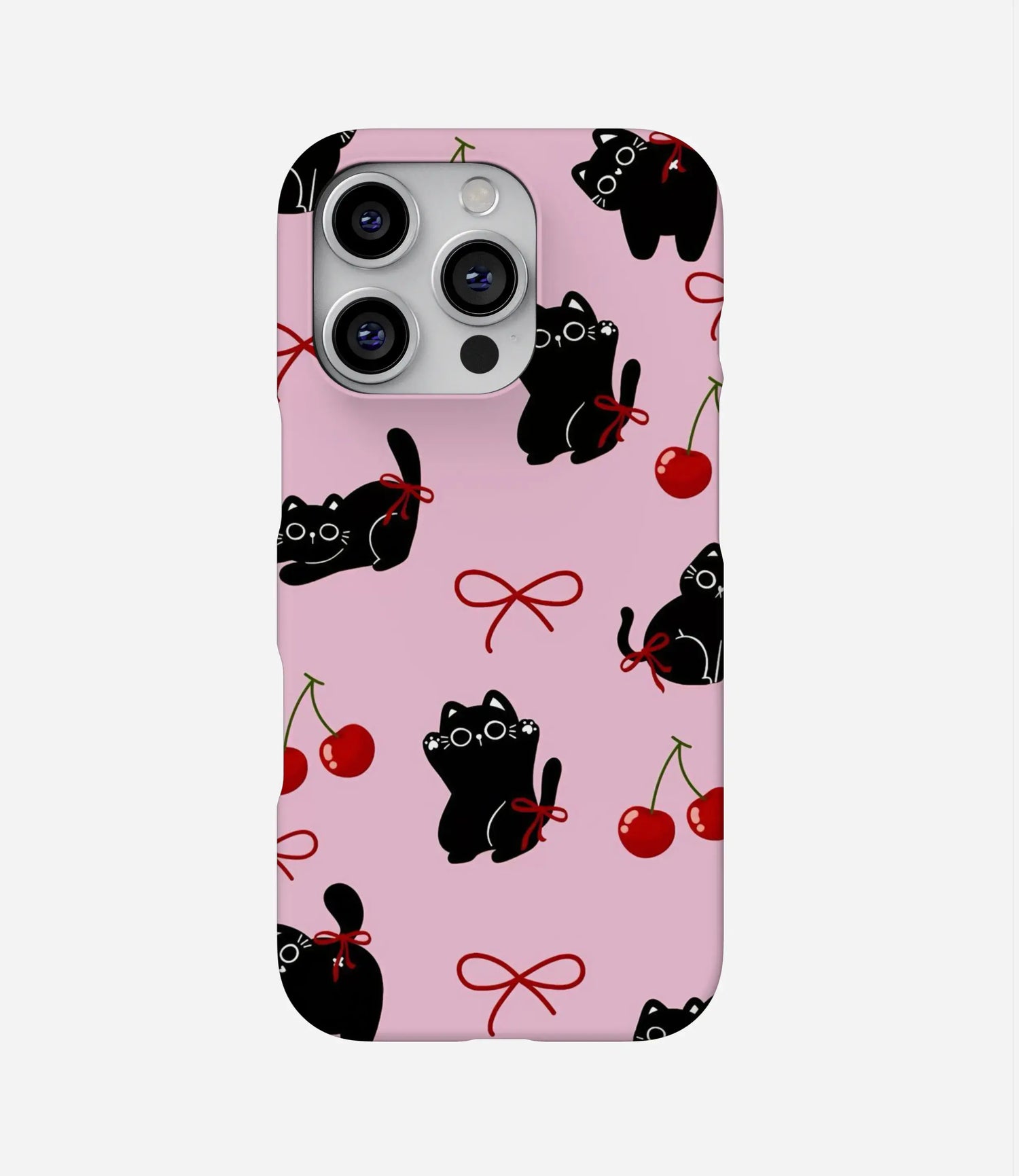 Bow Tie Black Cat Hard Case