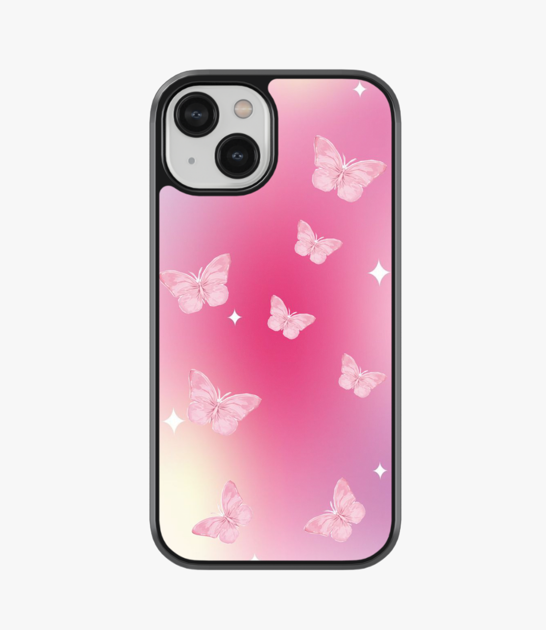 Butterfly Glimmer Matte Phone Case