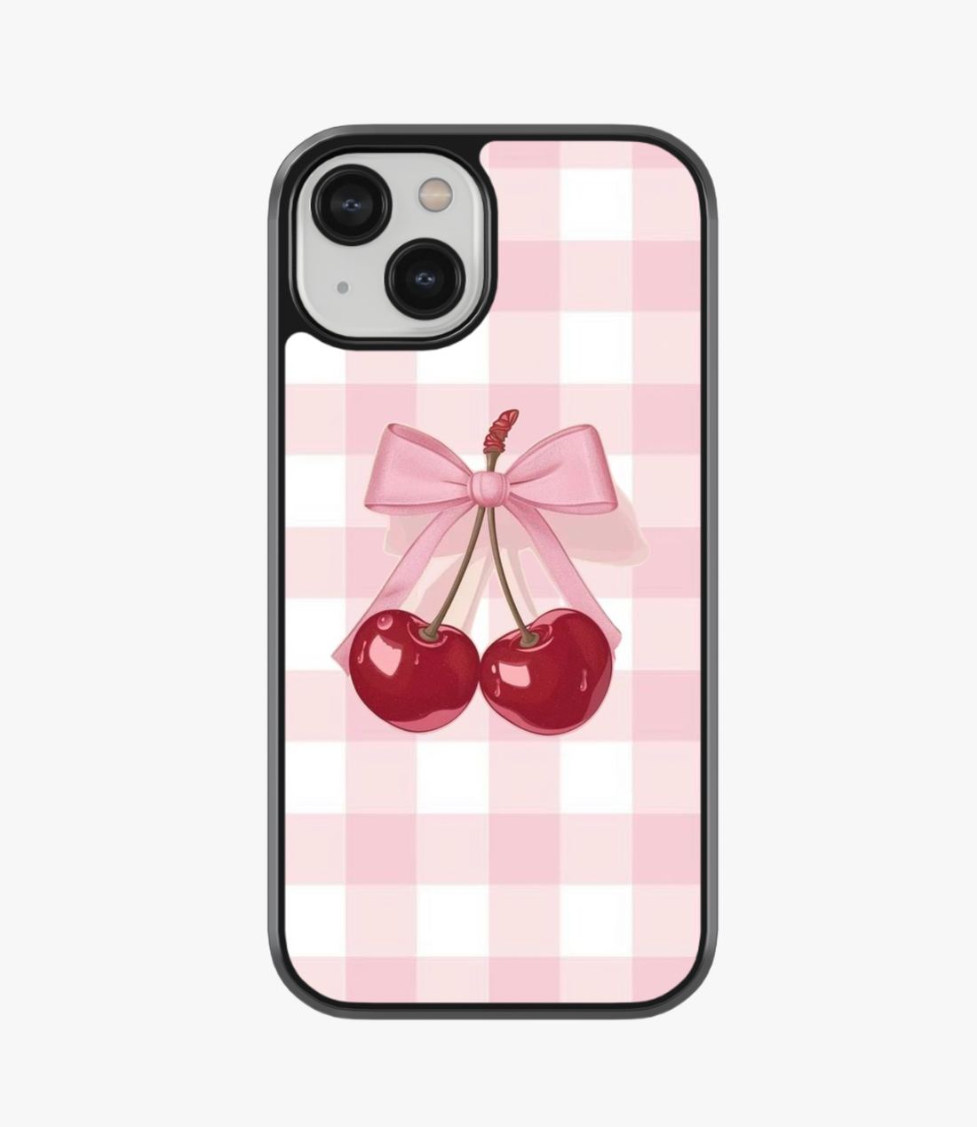 Cherry Charm Matte Phone Case