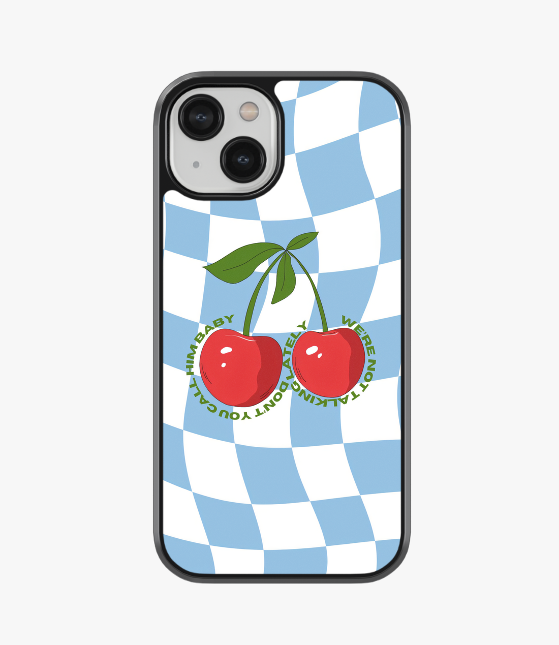 Cherry Drama Matte Phone Case