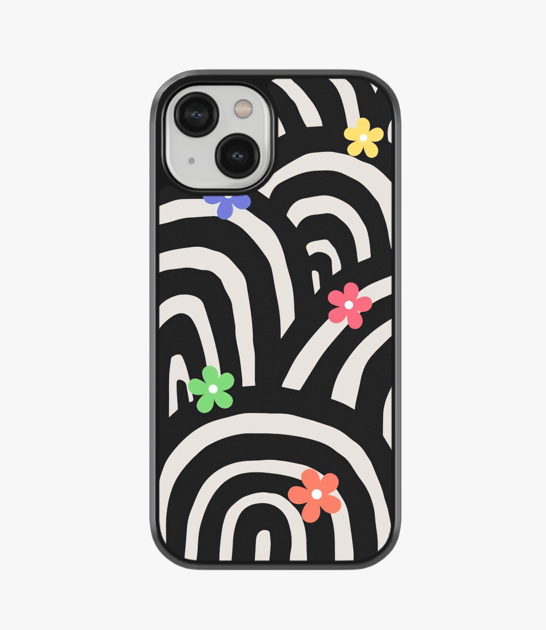 Groovy Bloom Matte Phone Case
