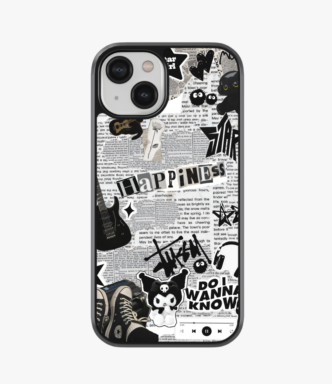 Grunge Joy Matte Phone Case