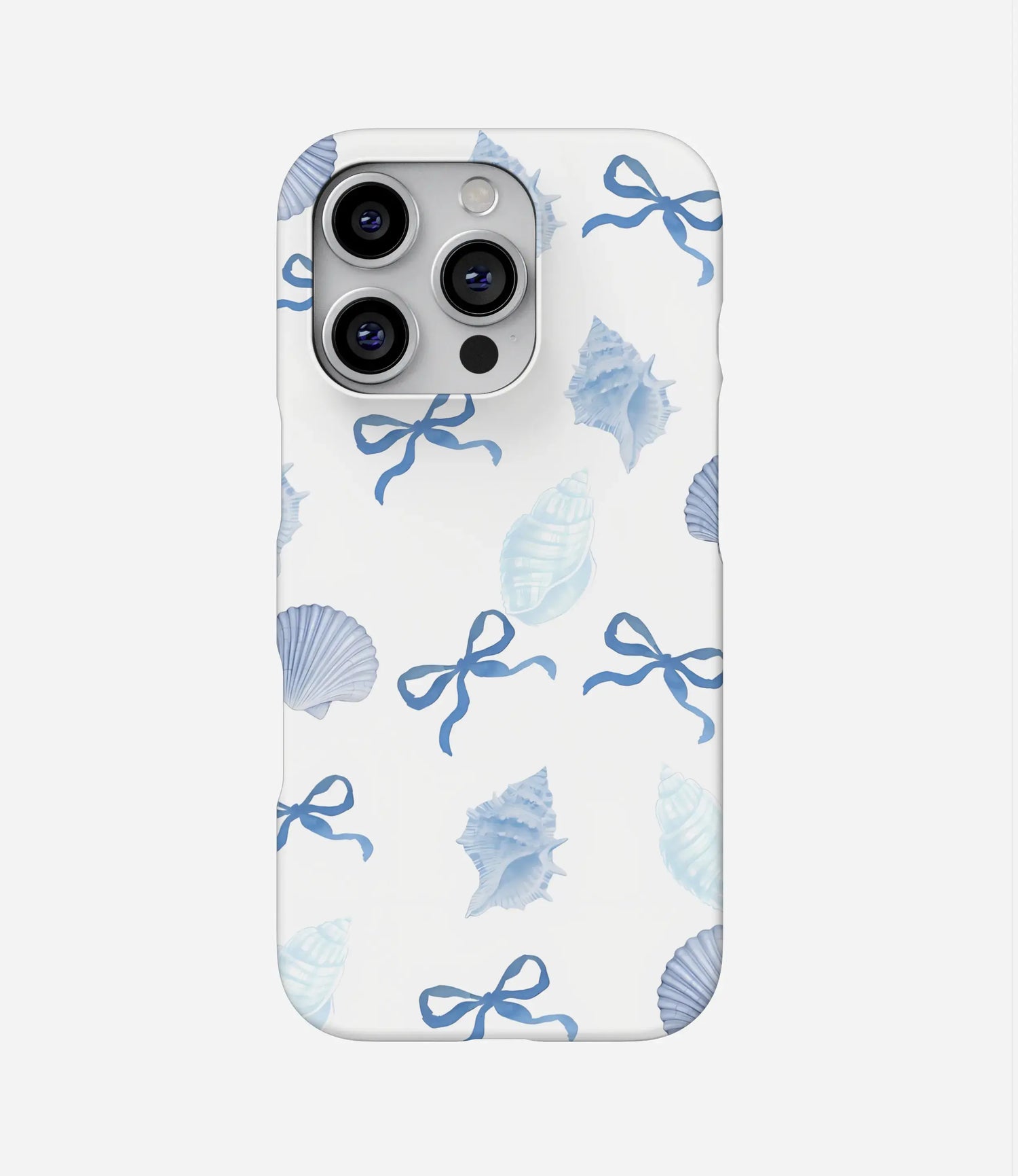 Ocean Ribbon Shells Hard Case