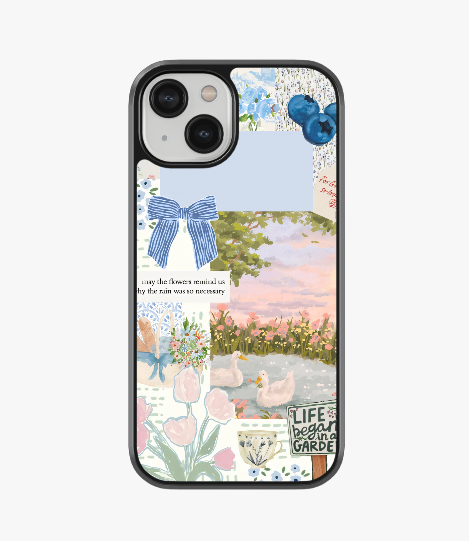 Pastel Garden Matte Phone Case