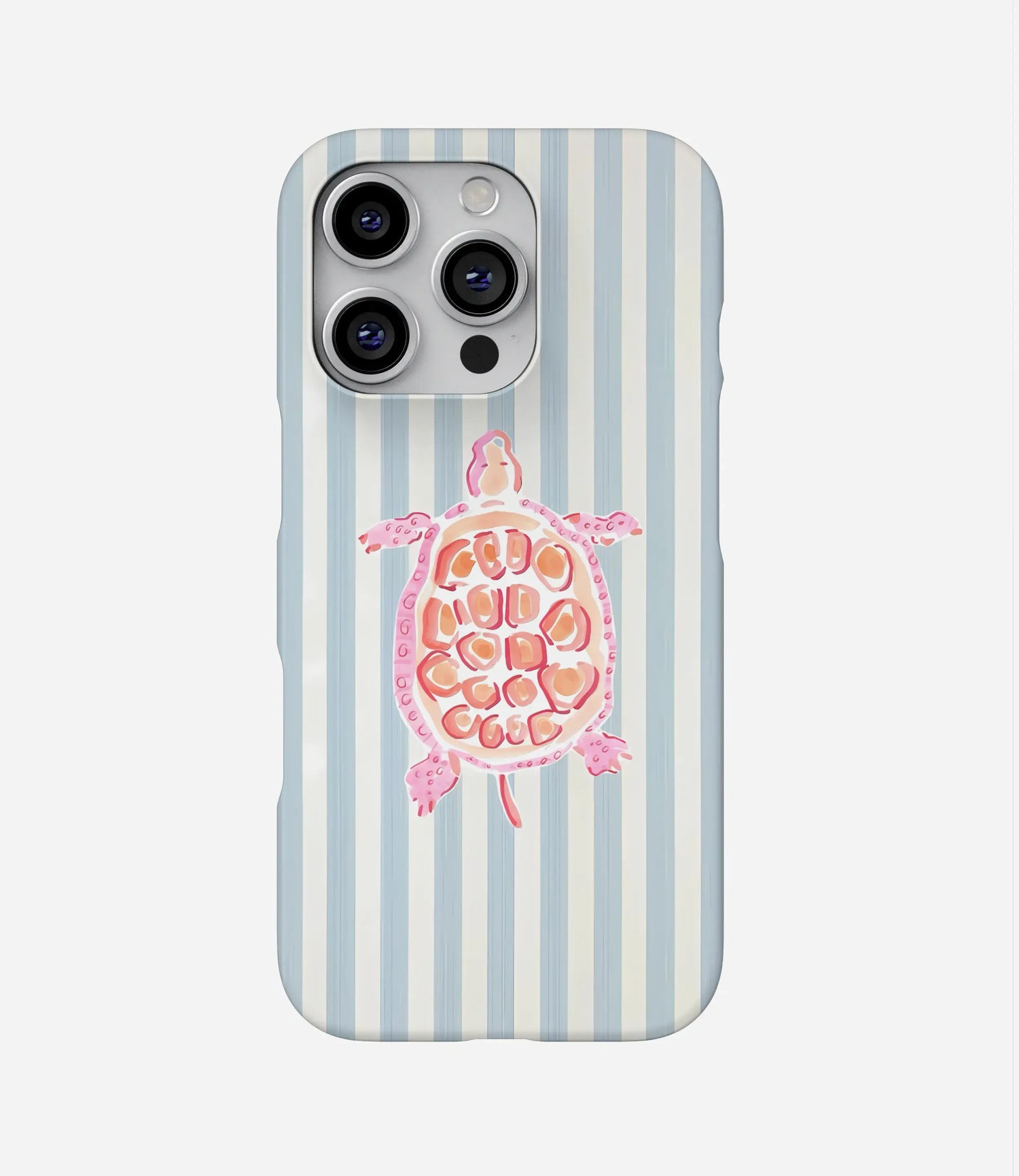 Pink Sea Turtle Hard Case
