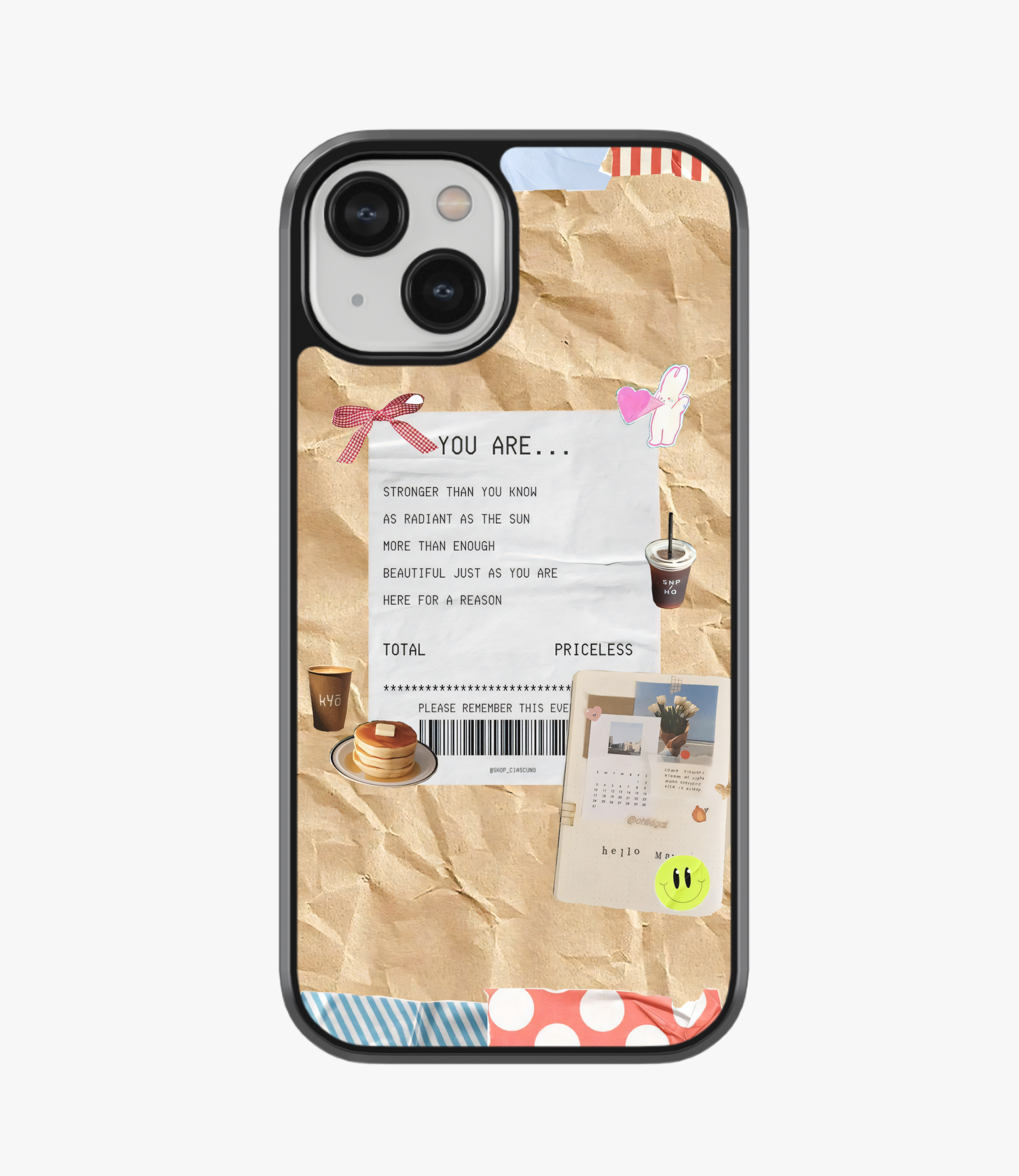 Priceless Receipt Matte Phone Case